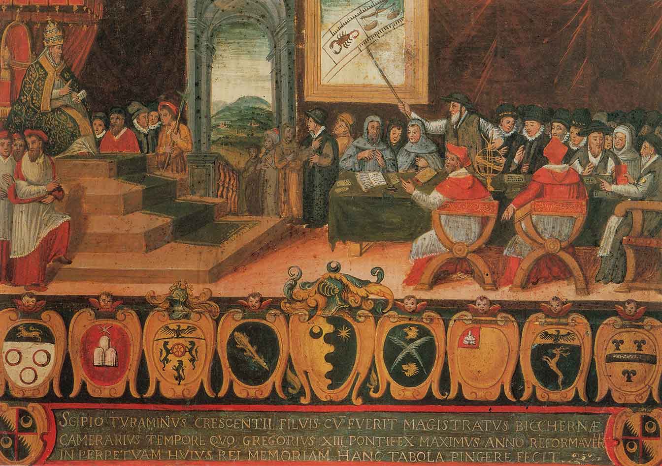 La discussione della riforma del calendario sotto Papa Gregorio XIII