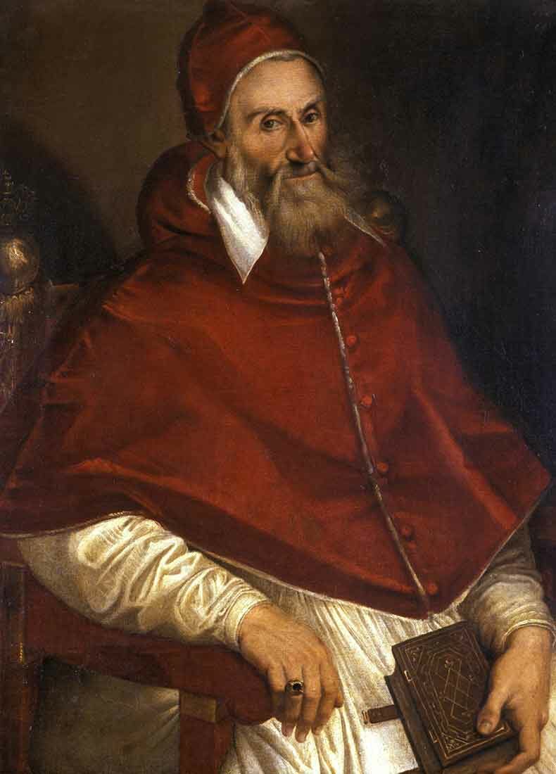 Ritratto Papa Gregorio XIII, Bartolomeo Passarotti