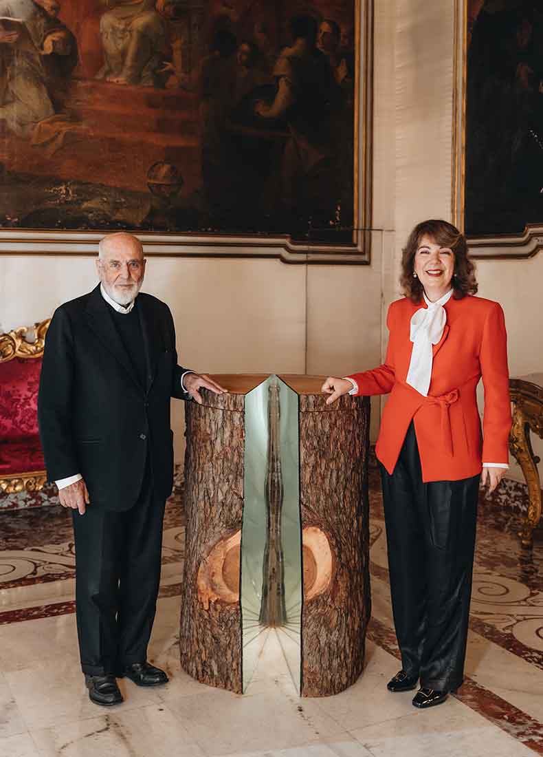 Michelangelo Pistoletto e Paola Pizzighini Benelli