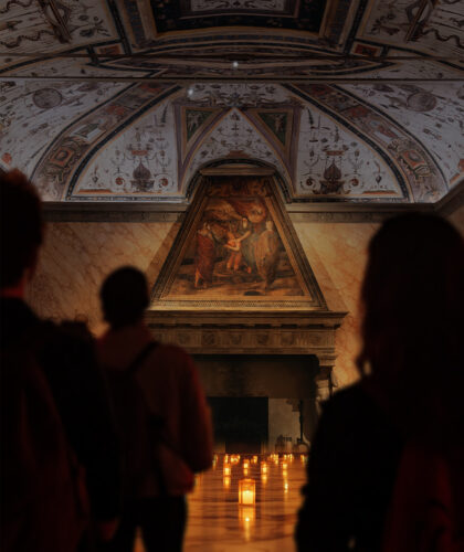 Visita a lume di candela