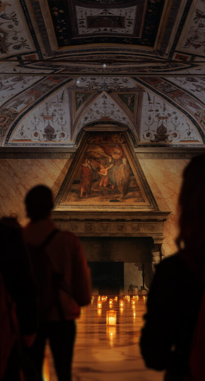 Visita a lume di candela