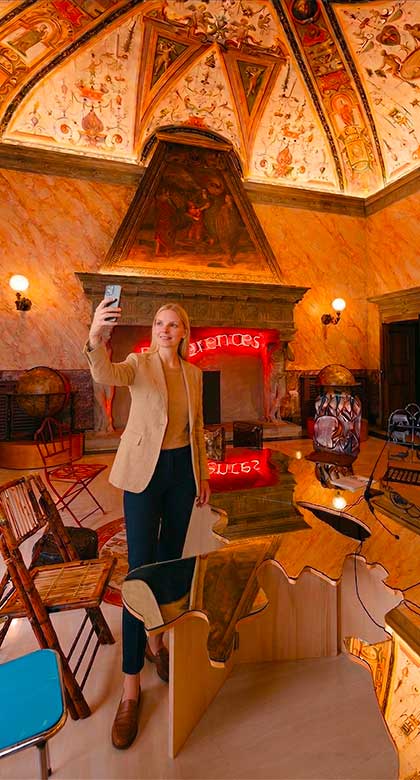 tavolo love difference, pistoletto