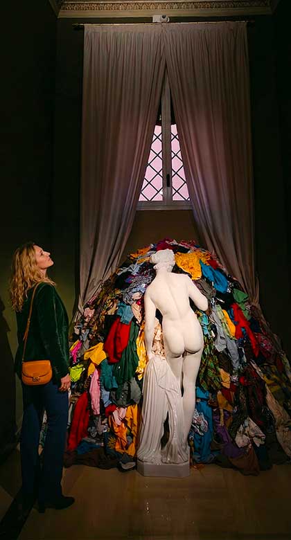 venere degli stracci di Pistoletto