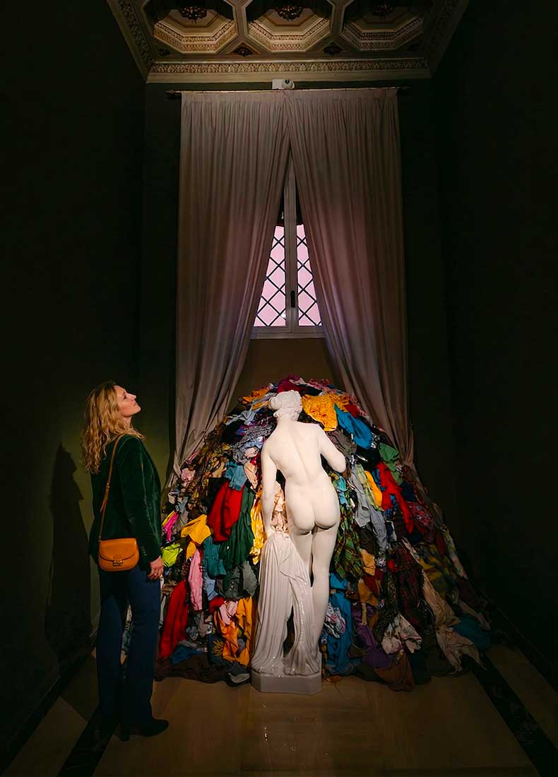 venere degli stracci di Pistoletto