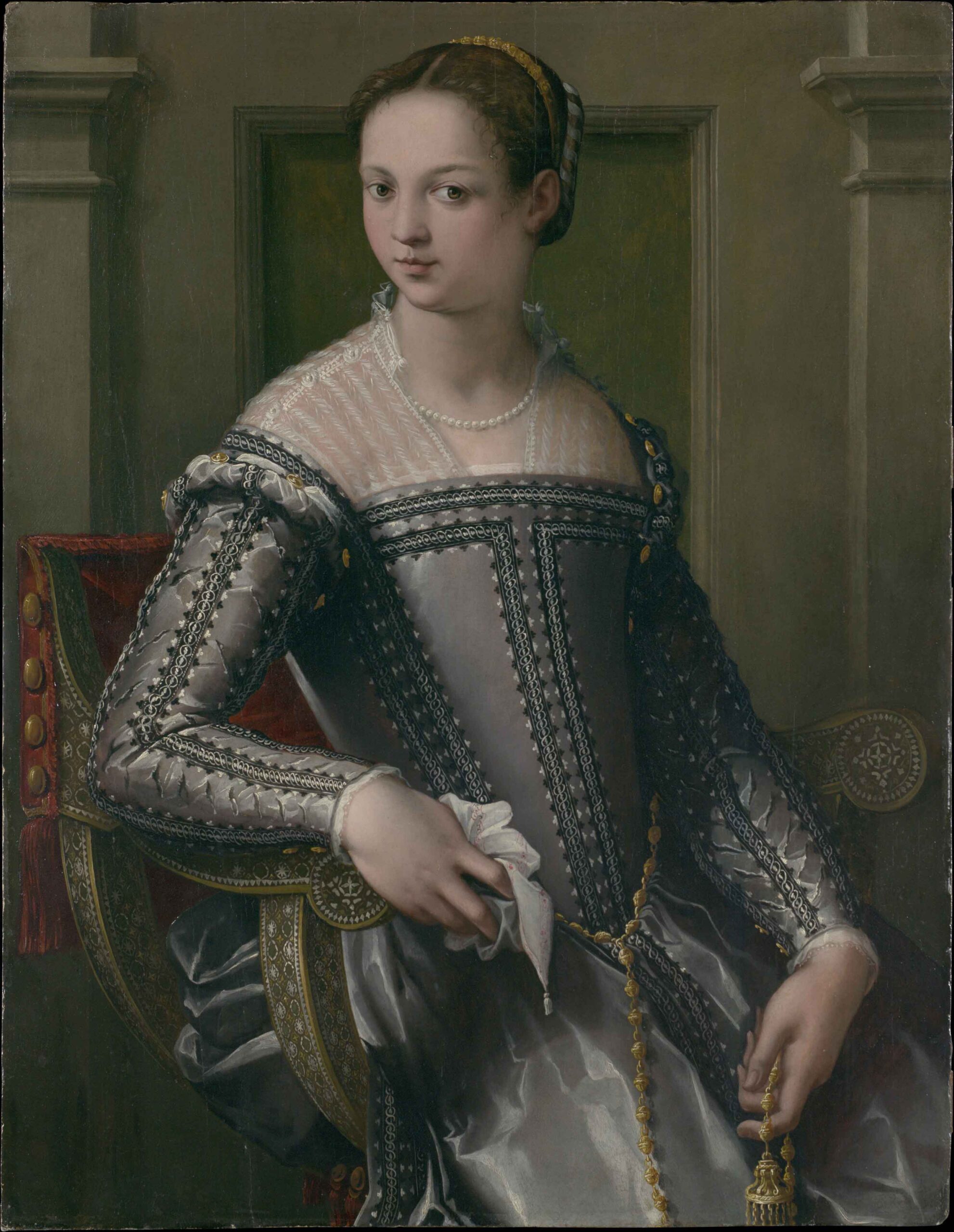 Jacopo Zucchi, Ritratto di donna