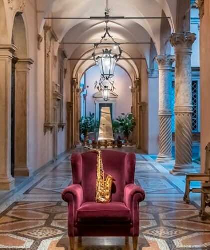 concerto maestro Faziani a Palazzo Boncompagni