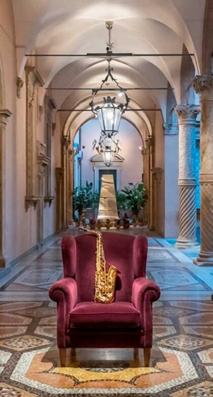 concerto maestro Faziani a Palazzo Boncompagni