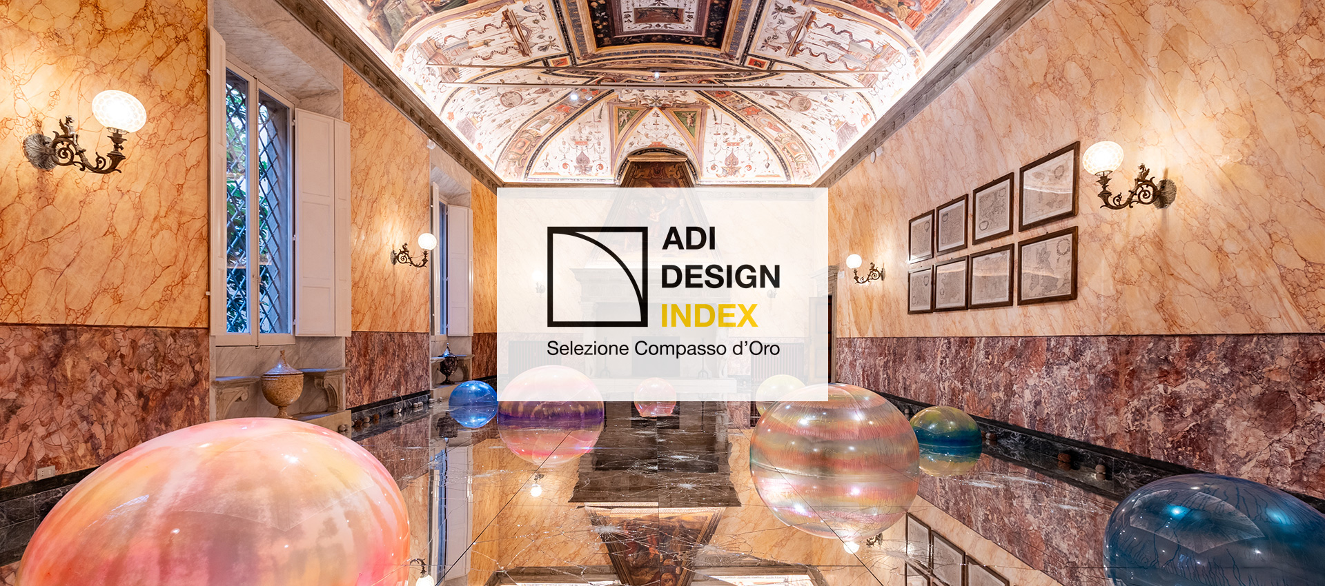 La mostra Ritratto di Palazzo di Alfredo Pirri, allestita a Palazzo Boncompagni nel 2025, è stata selezionata nell'ADI Design Index 2026 nella categoria Exhibition Design