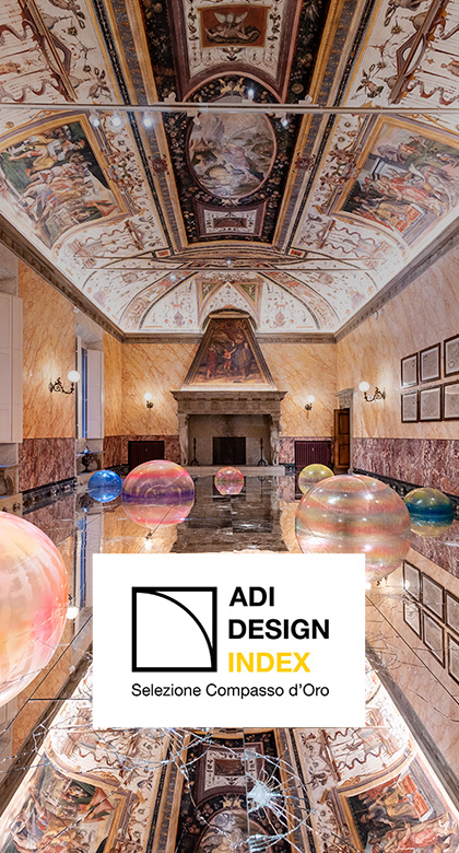 La mostra Ritratto di Palazzo di Alfredo Pirri, allestita a Palazzo Boncompagni nel 2025, è stata selezionata nell'ADI Design Index 2026 nella categoria Exhibition Design