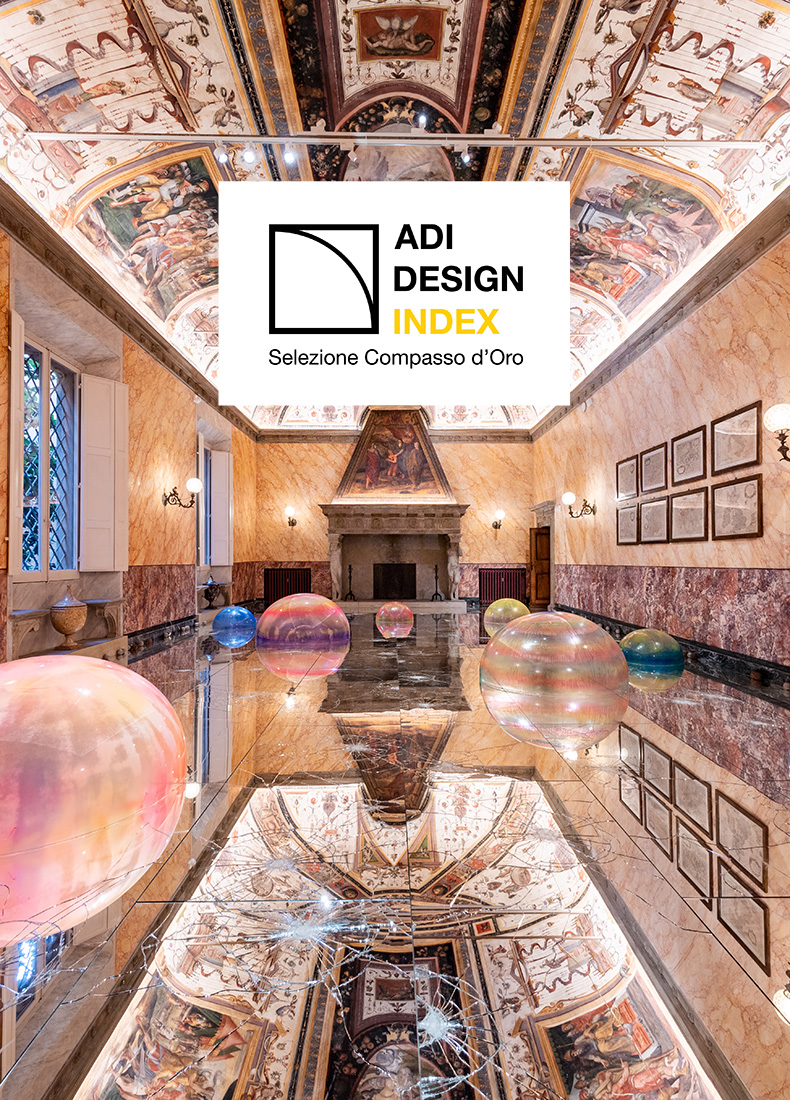 La mostra Ritratto di Palazzo di Alfredo Pirri, allestita a Palazzo Boncompagni nel 2025, è stata selezionata nell'ADI Design Index 2026 nella categoria Exhibition Design.